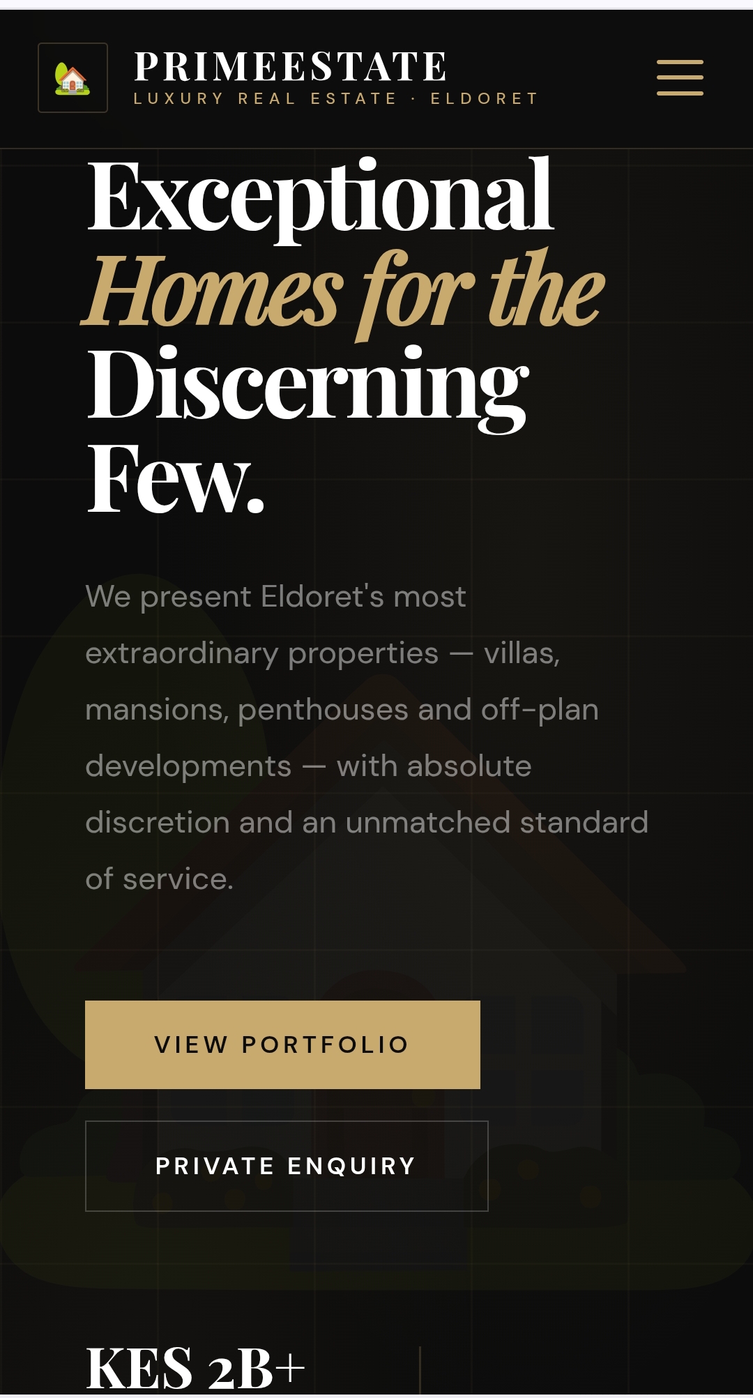 PrimeEstate — Luxury Real Estate Template