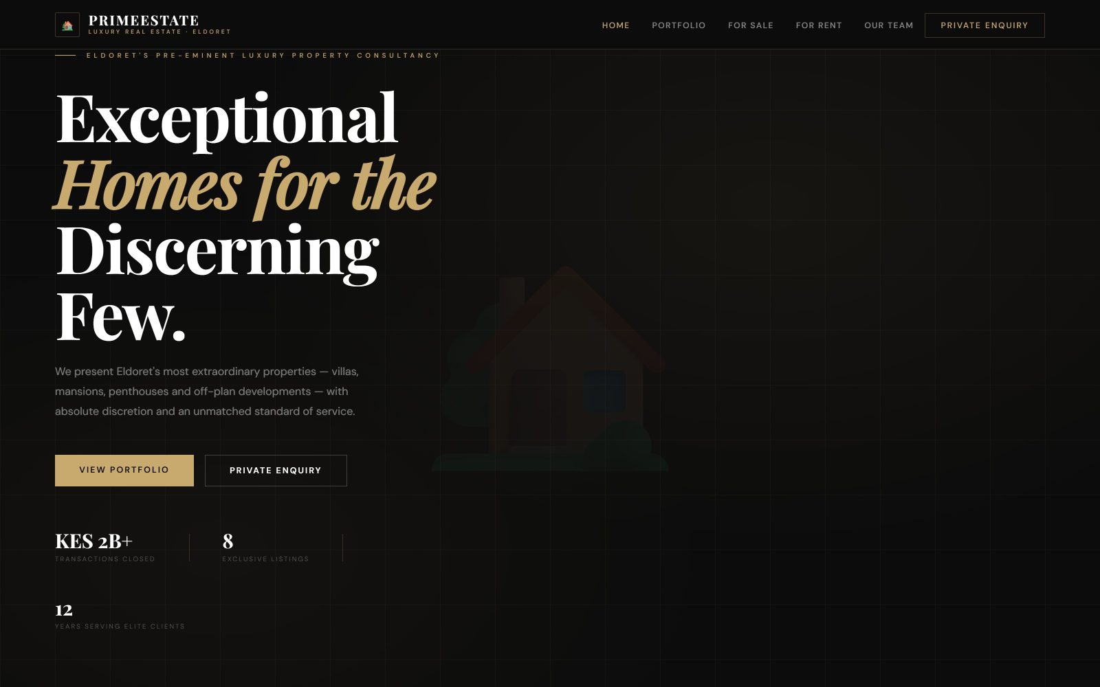 PrimeEstate: Luxury Real Estate Template