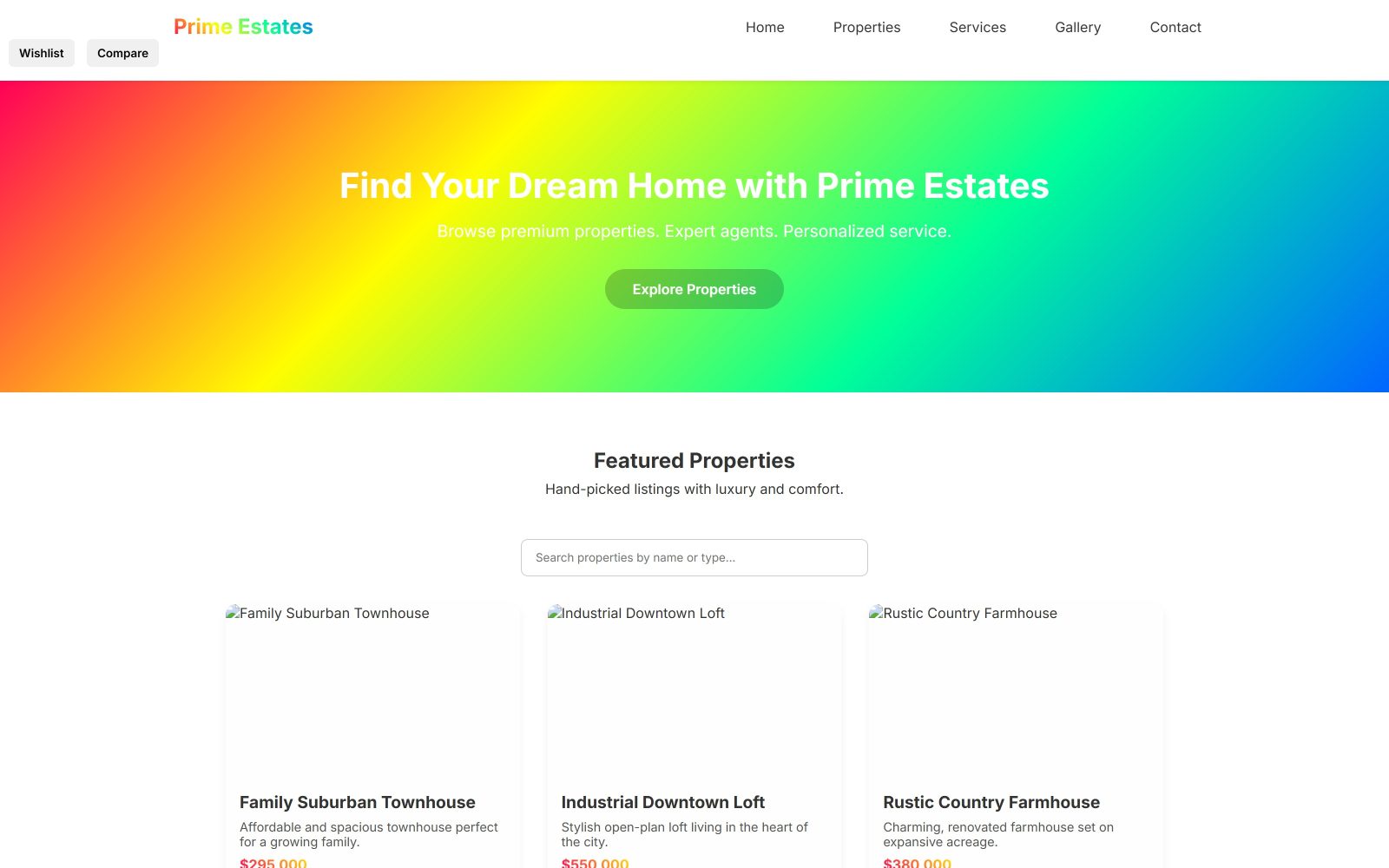 Real Estate Platform