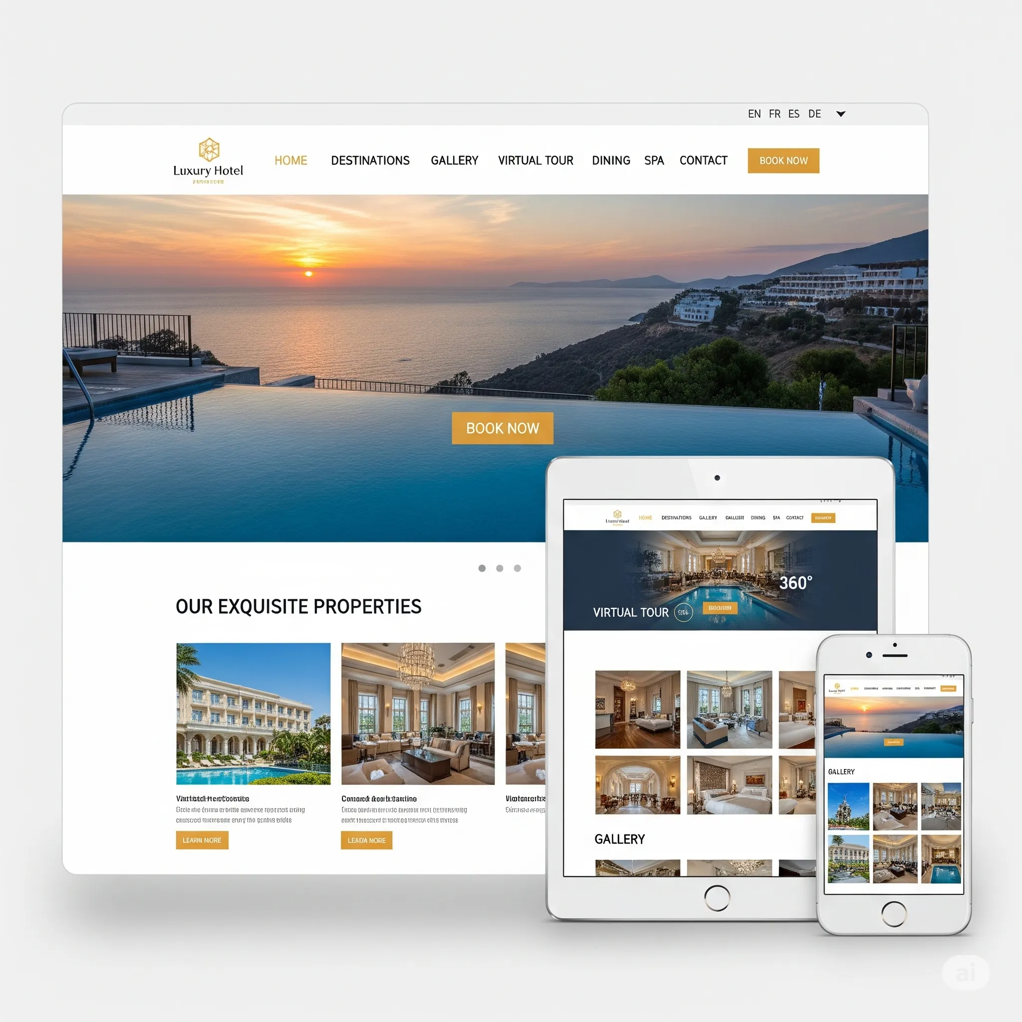 Sample Hotel Website